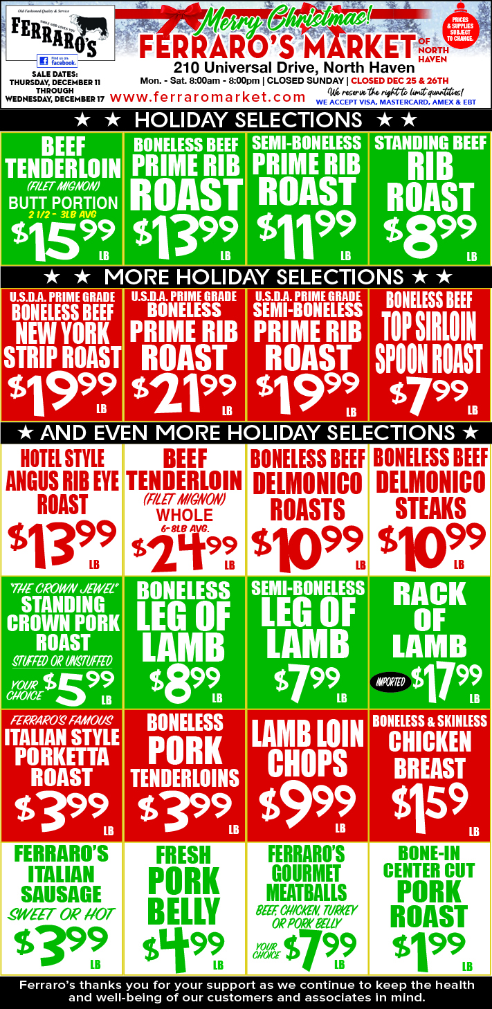 Ferraro's 4pgINSERT Christmas2025