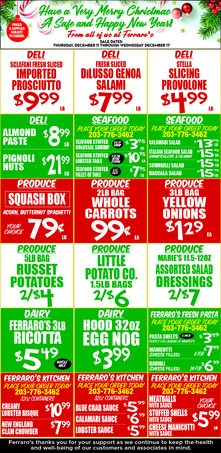 Ferraro's 4pgINSERT Christmas20253