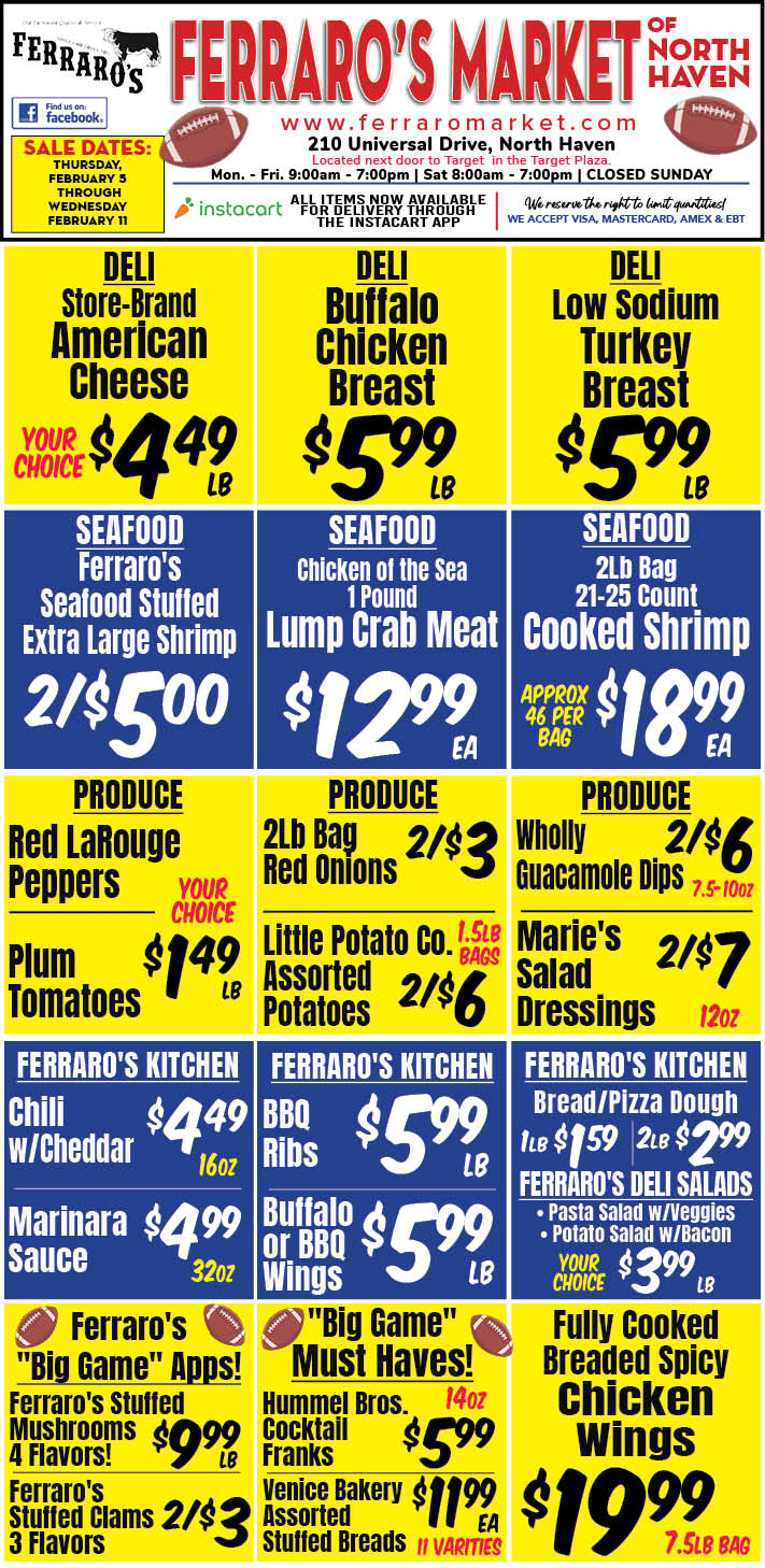 Ferraro's INSERT Feb 5 2026run 2